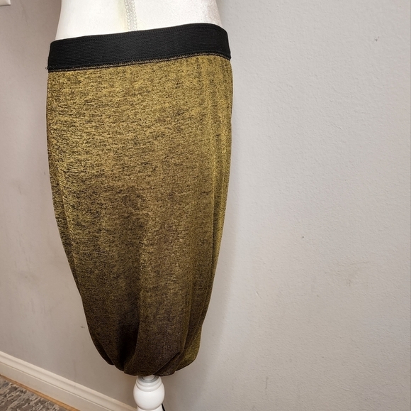 T by Alexander Wang Green stretch skirt - Picture 7 of 11